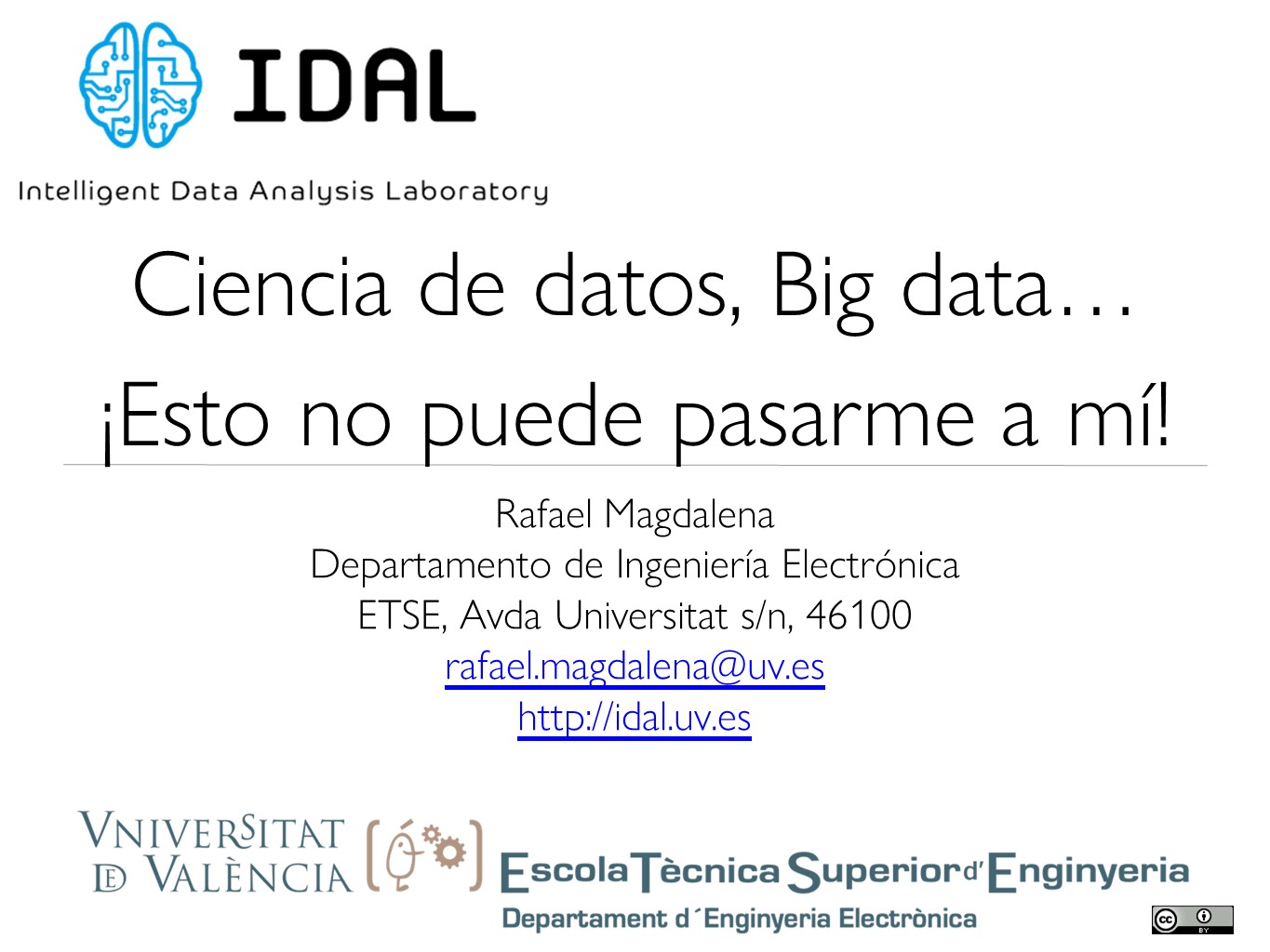 Talk about Data Science for SME
